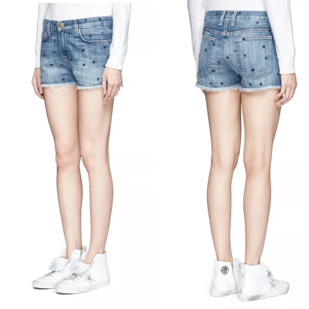 Current/Elliott The Boyfriend Cutoff Denim